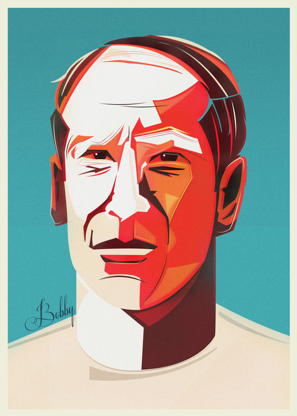 World Cup Legends by Neil Stevens “ “As the countdown to the World Cup in Brazil 2014 begins, I’ve created a handful of illustrative portraits of the legends of the tournament. These are the players who lit up the world with the performances at...