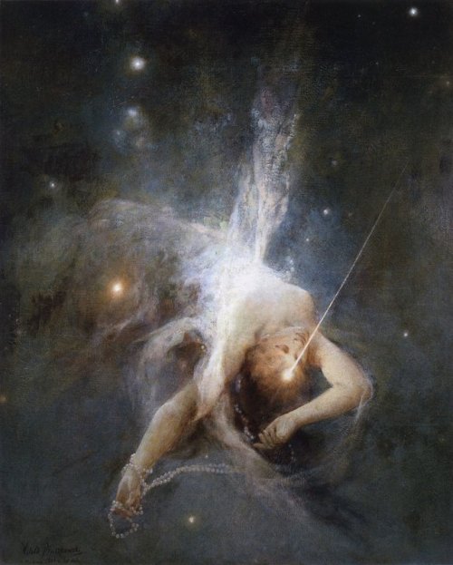 loumargi:falling star, 1884 by witold pruszkowski