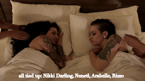 nenetlavril - All Tied Up Arabelle and Rizzo have been running...