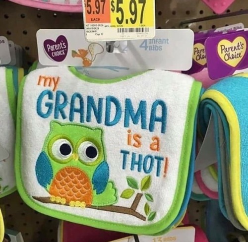 unclefather:Just got this bib for my future grandchild
