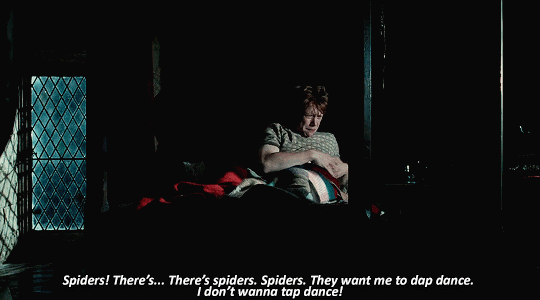 s-irius - You tell those spiders, Ron.