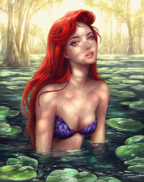 princessesfanarts - Little Mermaid by Dzydar