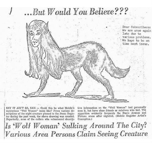 labete-du-gevaudan - The story of the Wolf Woman of Mobile was...