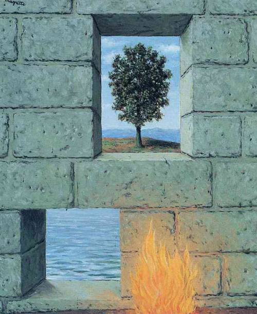 surrealism-love - Mental complacency via Rene MagritteSize - ...