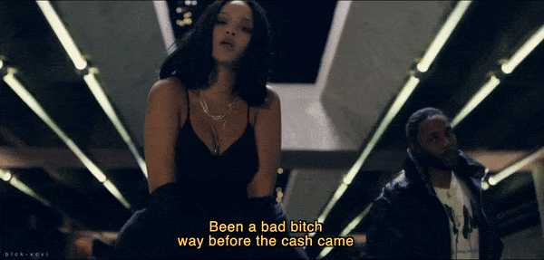 blck-xcvi:gif by blck-xcvi.tumblr.comme this is me Rihanna is...
