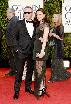 Daniel Craig and Rachel Weisz arrive at the 70th Annual Golden...