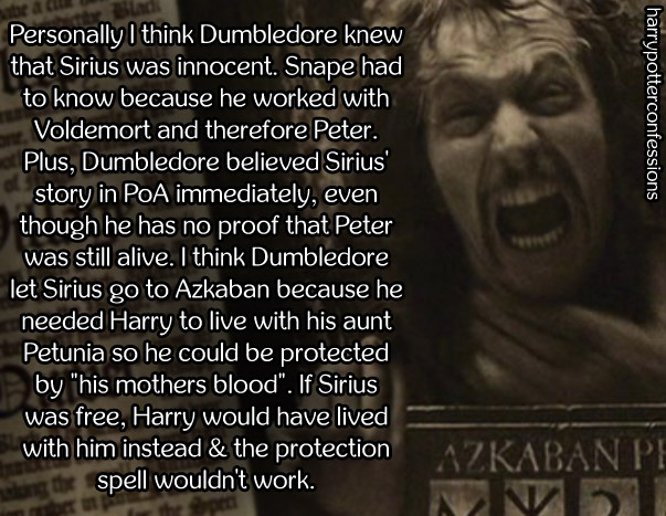 Why Dumbledore didn’t get Sirius a trial?