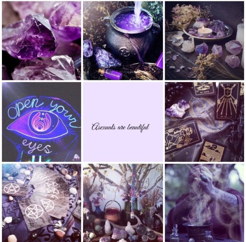 whatsnew-lgbtq - Asexual witch moodboard