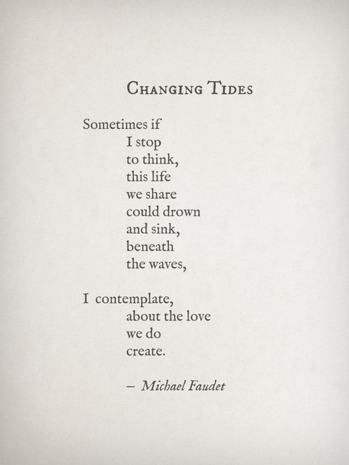 Michael Faudet Poems