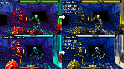 FIGHT KNIGHT day 380: I created the colorblind mode! Learned a...