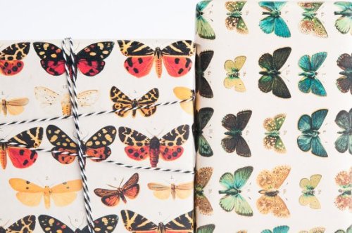 littlealienproducts - Butterfly Wrapping Paper...
