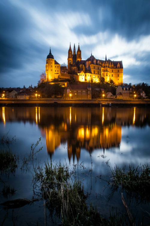 willkommen-in-germany - Die Albrechtsburg is a Late Gothic castle...