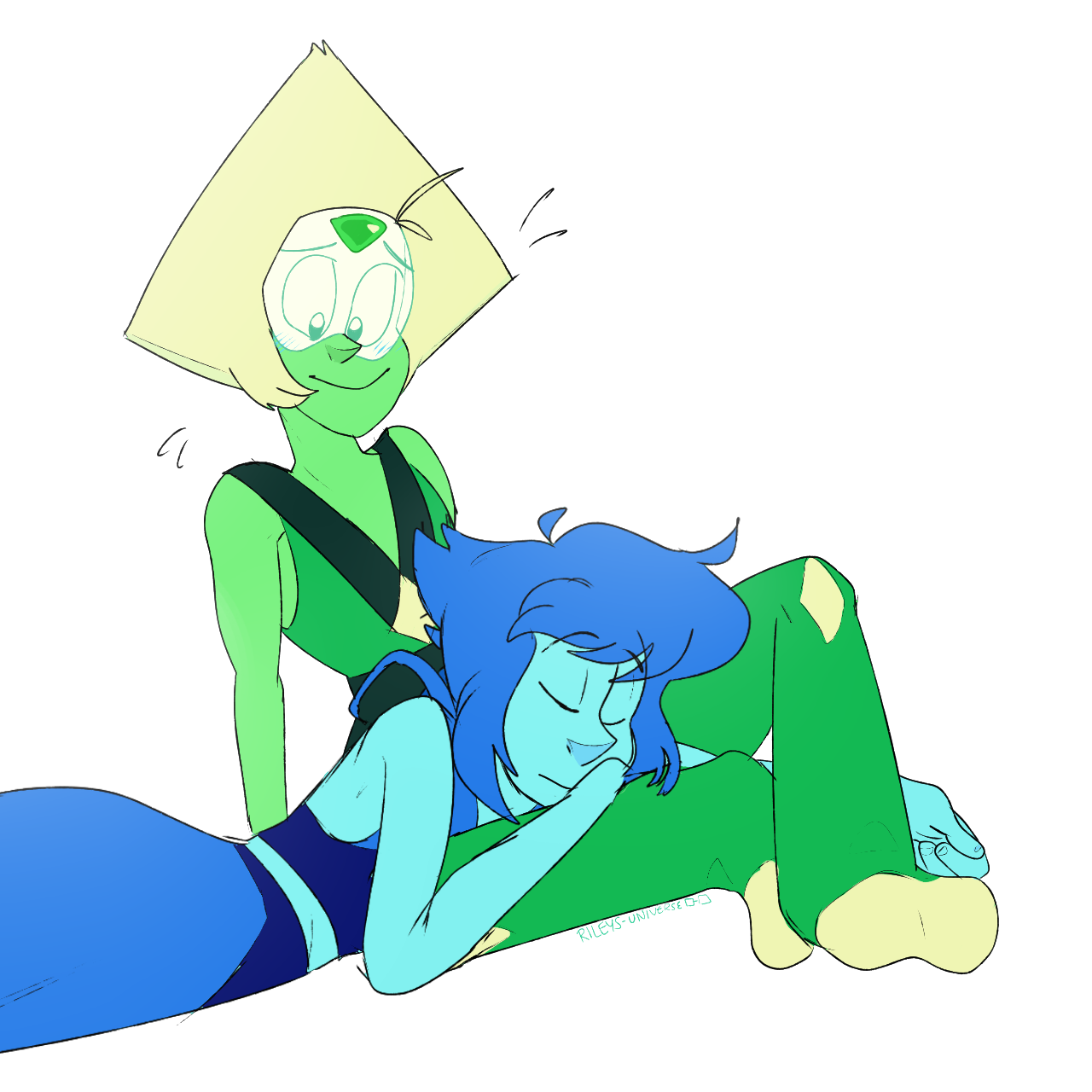 been havin a rough few days in my own head so i keep drawing lapidot help