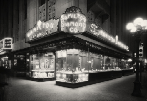 yesterdaysprint - Hamilton Diamond Co., New York, 1930