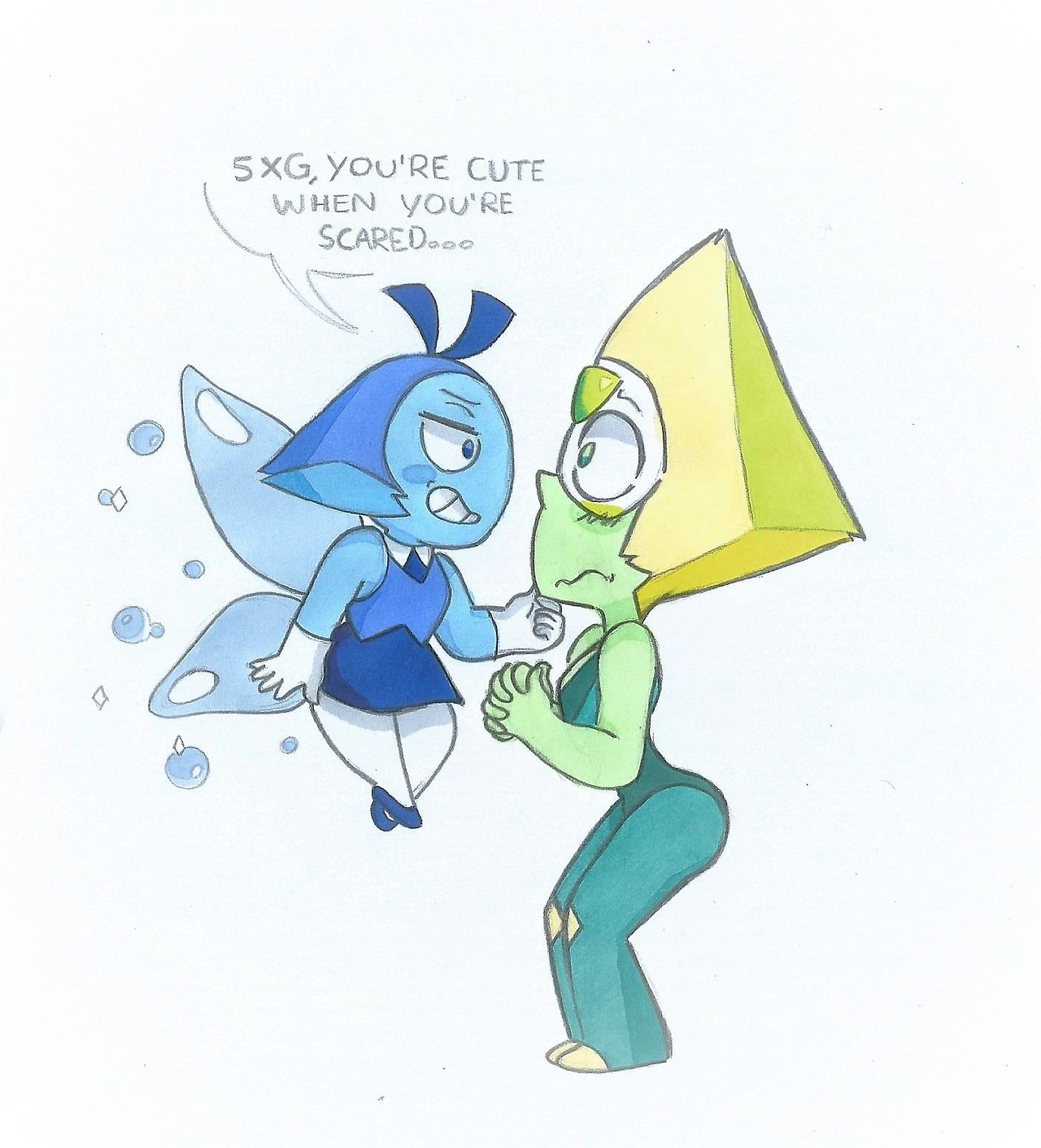 Old shipping fan art I don’t think I ever posted on here. A lot of these seem to be Peridot.. Well you can see that my artstyle has changed quite a bit, the Amedot one being the most recent and the...