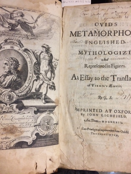 aeschylated - I love how the title page in this 1632 edition of...