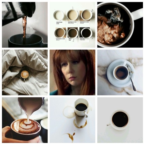 drwhoboards - Doctor Who moodboard - Donna Noble + coffee...