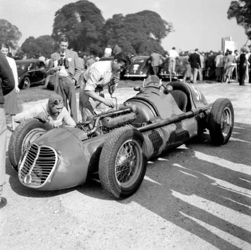 Goodwood Trophy 1951 Antonio Branca Maserati 4CLT/48.