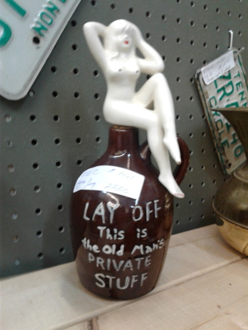 shiftythrifting - Found at an antique flea market in East...