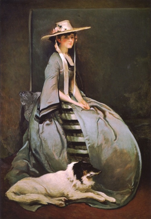 spoutziki-art - Aurora Leigh by John White Alexander - 1904