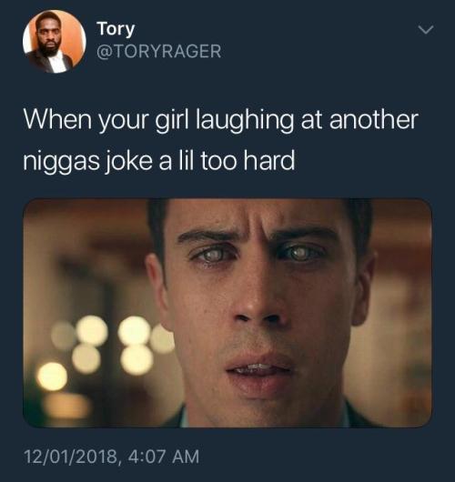 browsedankmemes:“Hey, babe, you remember that nigga from...