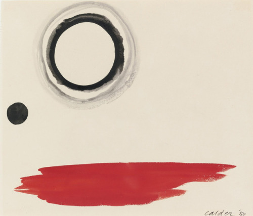apeninacoquinete - Alexander Calder Untitled, 1950. Gouache on...