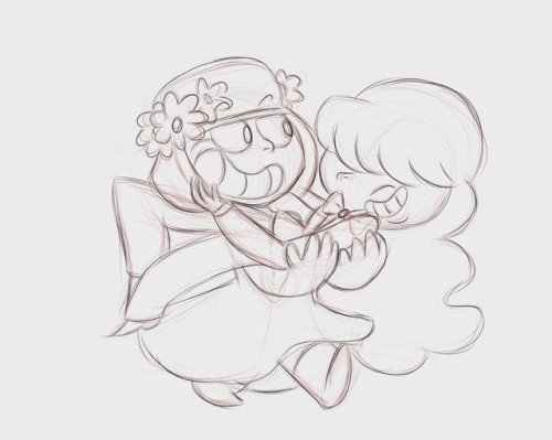 Congratulations Rupphire on finally tying the knot as Garnet!

 (Reunited has to be the best episode of Steven Universe ever! I love it more than Mr. Greg! Thank you so much Crewniverse and Rebecca Sugar for making this amazing episode!! 👏👏👏)