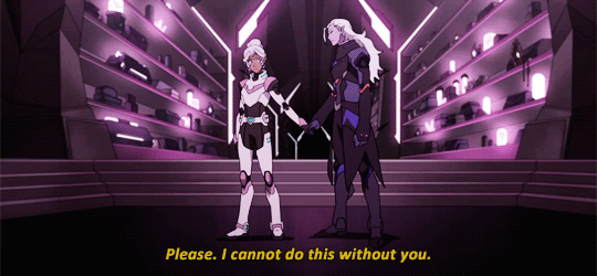 Image result for lotor and allura gif