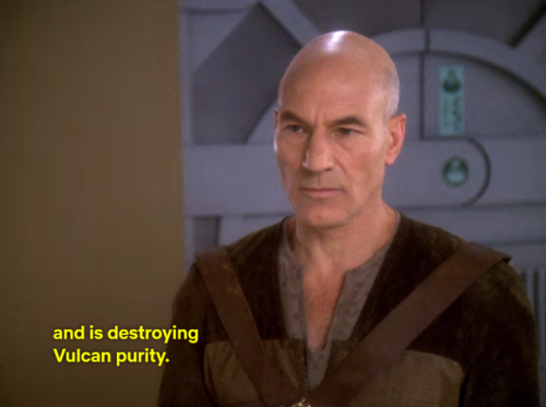 eric-coldfire - Picard reacts to Vulcan Tumblr.