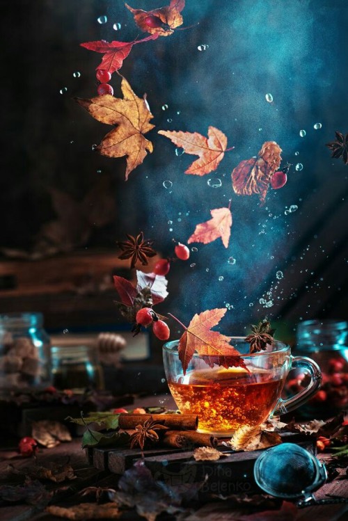 sh-inaam - Briar tea with autumn swirl…by Dina Belenko