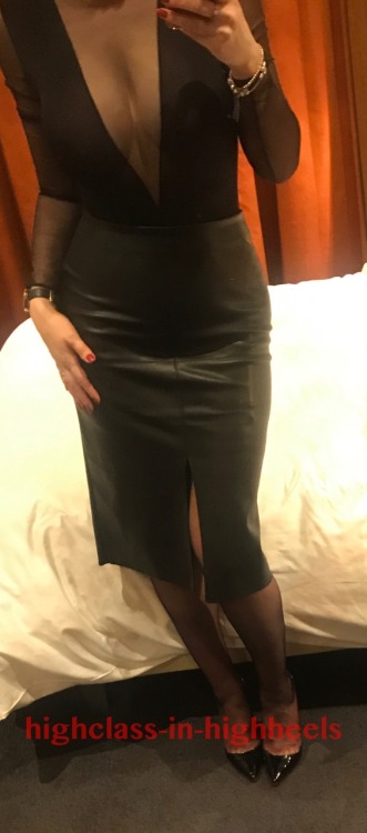 highclass-in-highheels - I went out out in this sexy little outfit...