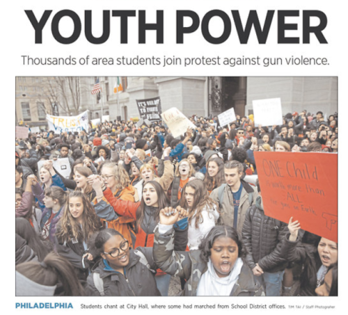 nemfrog:National High School walkout, March 14, 2018. We’re so...