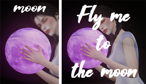 minzza12 - [minzza]Fly me to the moon*YOU NEED*moon acc (new...