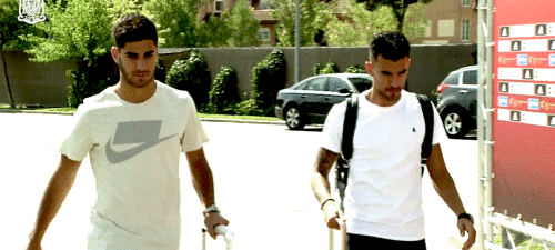 jamesalarcon - Asensio and Ceballos arrives for Spain (9/3/18)