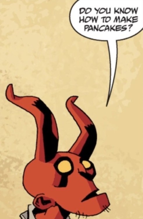 special-bastard - I realize now that hellboy comics are where...