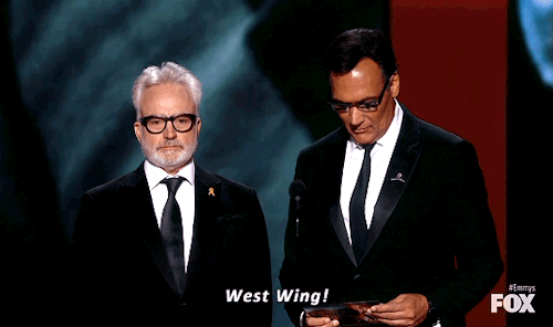 michonnegrimes - Bradley Whitford and Jimmy Smits present at the...
