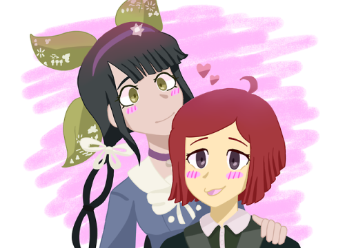 Hey guys, here’s a drawing of Tenko & Himiko from...