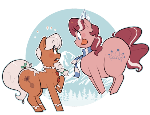 ridiculouscake - Some Christmas horse wives for old time’s sake.