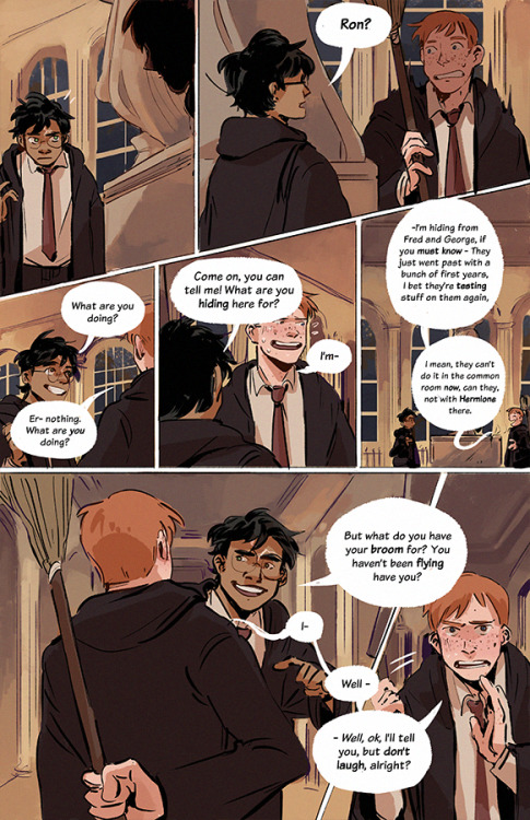 meruz:Harry hesitated, but after all, Ron had been honest with...