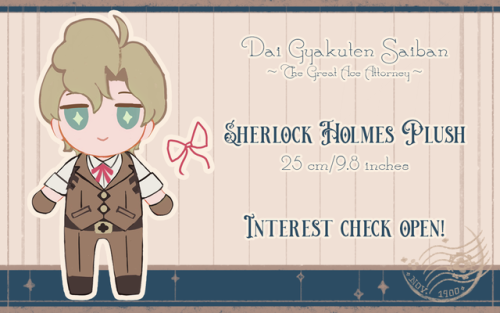 batensan:Doing an interest check for a DGS Sherlock Holmes...