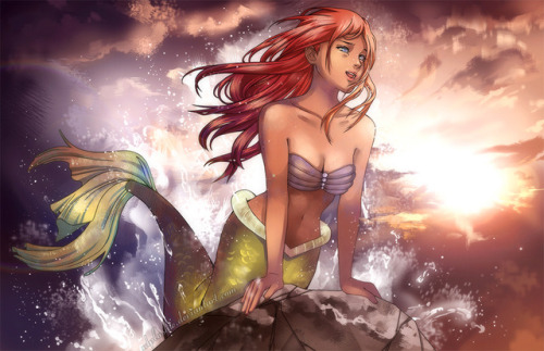 princessesfanarts - Ariel - Part of Your World by miho-nyc