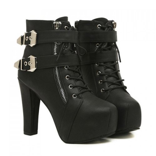 high heeled boots on Tumblr