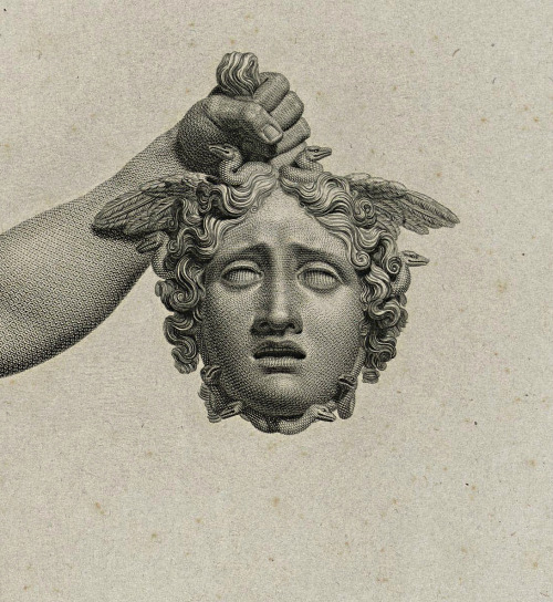 hadrian6 - Detail - Perseus with the Head of Medusa. 19th.century....
