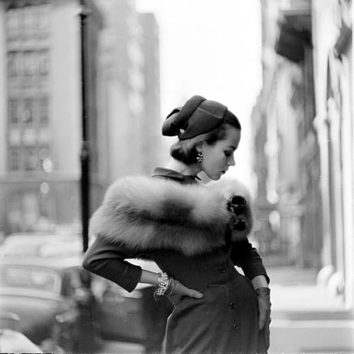 wehadfacesthen - Fashion photo by Gordon Parks, New York, 1951,...