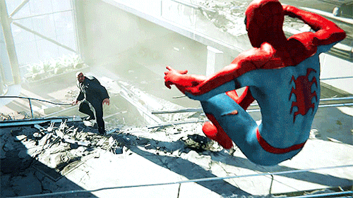 splderman:Peter wearing his classic costumeMarvel’s Spider-Man...
