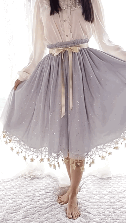 lolita-wardrobe - Wave Your Starry Night Underskirt ◆ Shopping...