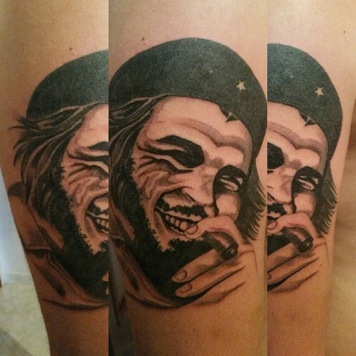 #Tattoo #blackandwhite #rebels #guevara