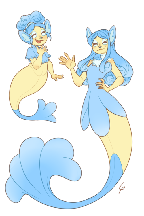 lisosa:May is here and so the Pokémermaids of fifth generation!...