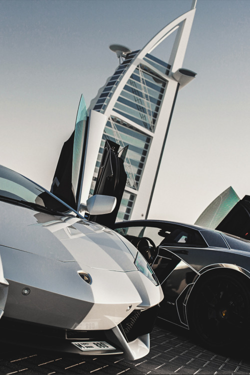 envyavenue:Aventadors in Dubai