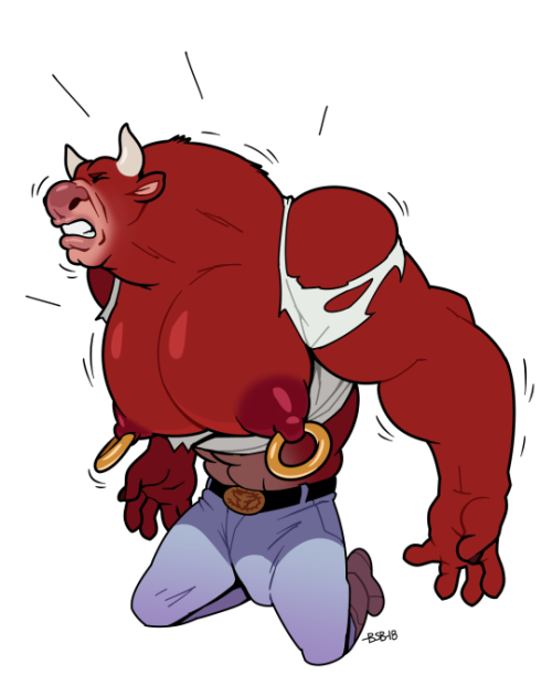 Big ol’ toon bull transformations!